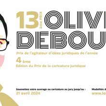 13ème Prix Olivier Debouzy et 4ème Prix de la Caricature – Appel à candidatures